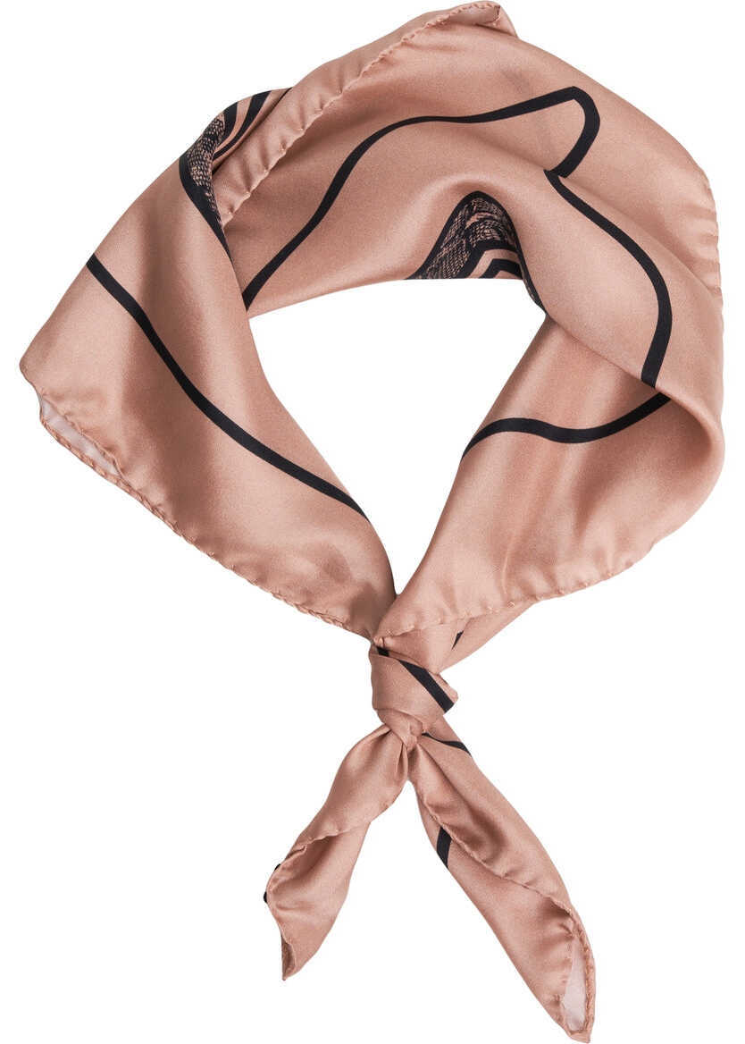 Esarfe Profanter Scarf with print Brown Femei (BM 19030387) 1