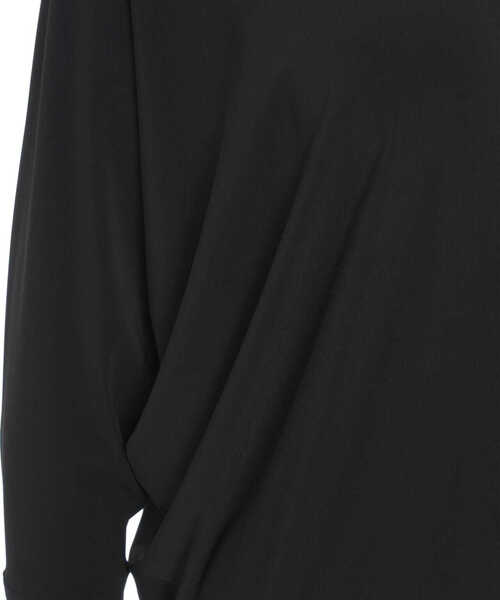 Tricouri NORMA KAMALI Oversize T-shirt Black Femei (BM 19030402) 5