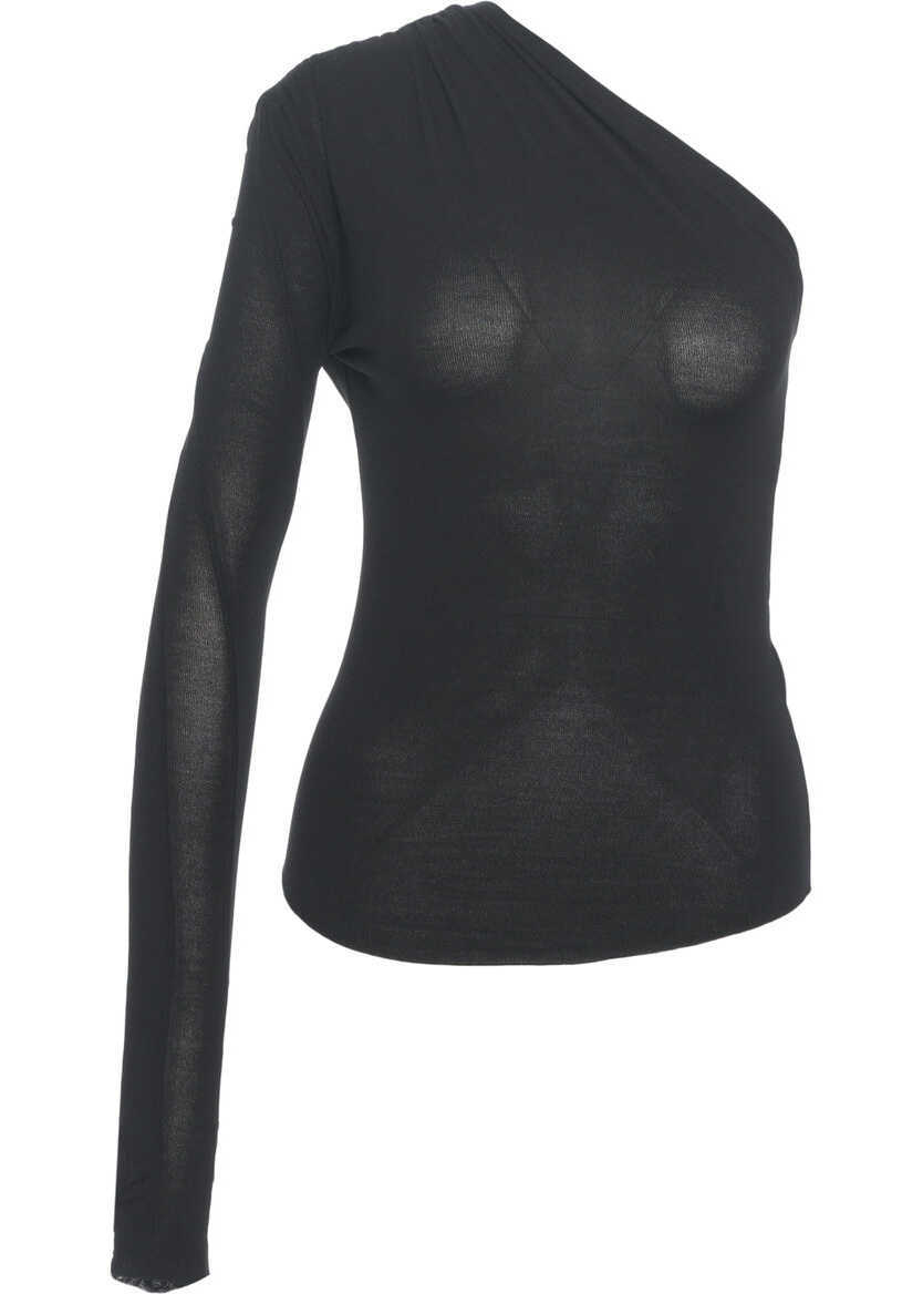 Maiouri Thom / Krom Top with one-shoulder design Black Femei (BM 19030417) 2