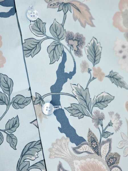 Camasi office ETRO Shirt with floral print White Barbati (BM 19030429) 5