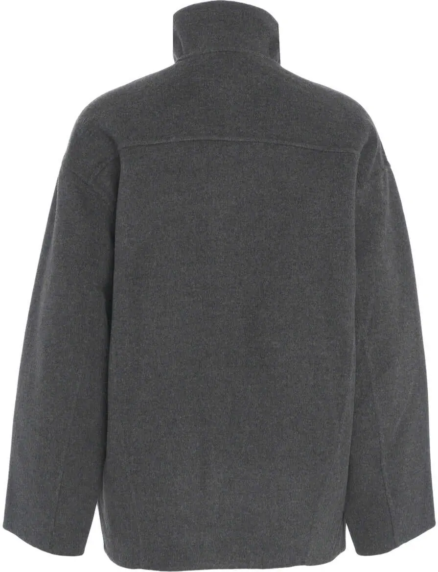 Jachete Soft Goat Cashmere zip jacket Grey Femei (BM 19030435) 3