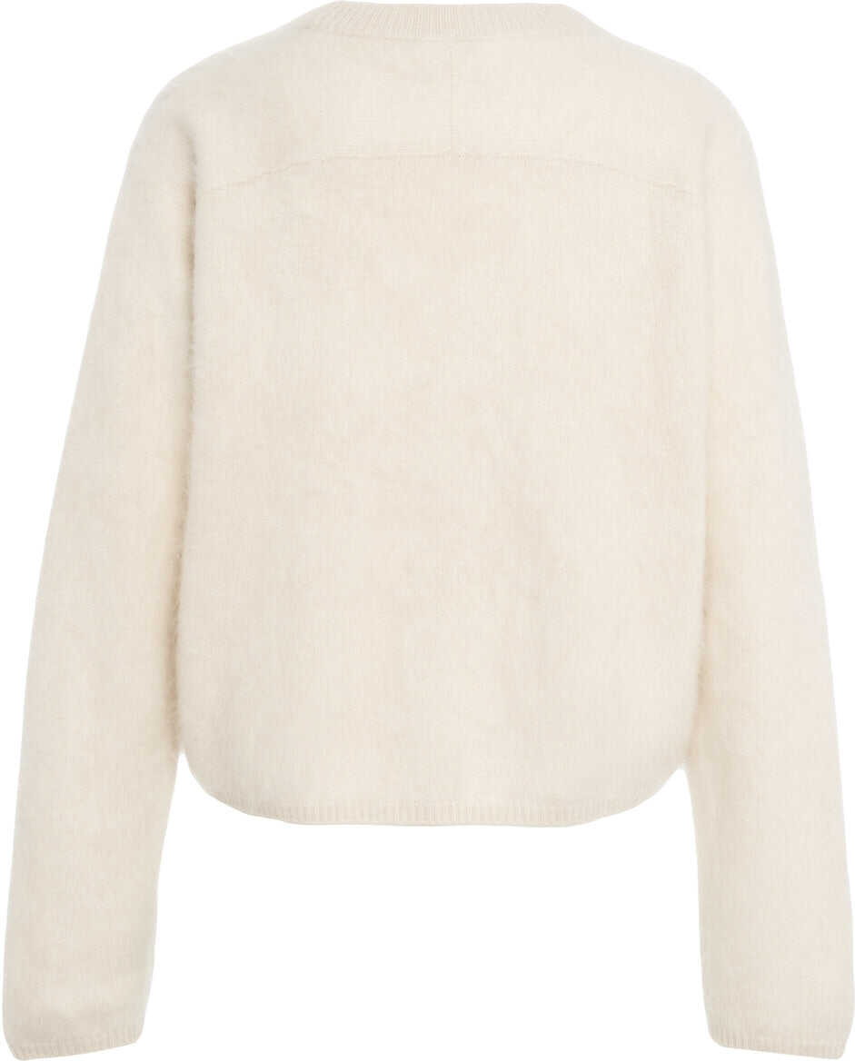 Pulovere Soft Goat Brushed cashmere sweater Beige Femei (BM 19030438) 3