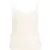 Soft Goat Brushed cashmere singlet White