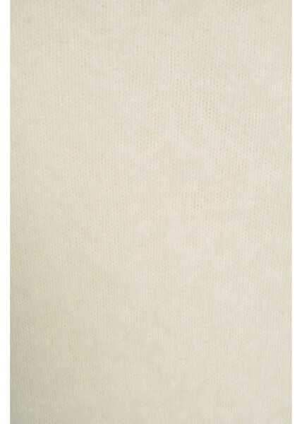 Fuste lungi Soft Goat Brushed cashmere skirt White Femei (BM 19030456) 4