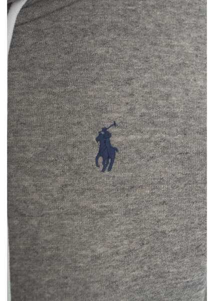 Bluze de trening Ralph Lauren Zip hoodie with logo embroidery Grey Femei (BM 19030468) 5