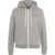 Ralph Lauren Zip hoodie with logo embroidery Grey