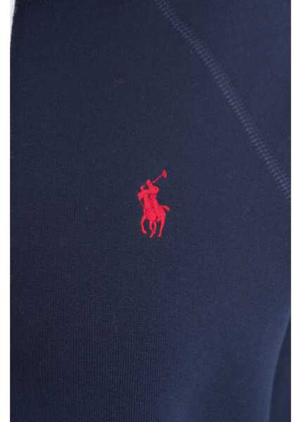 Bluze de trening Ralph Lauren Hoodie with logo embroidery Blue Femei (BM 19030471) 4