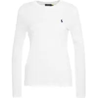 Tricouri Long sleeve shirt with logo embroidery Femei