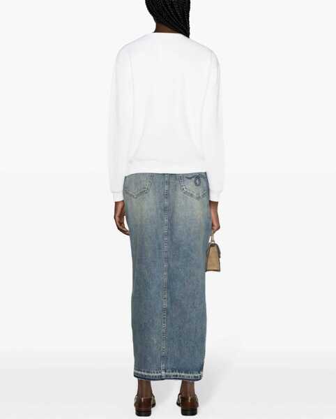 Cardigane Ralph Lauren Sweatshirt with logo embroidery White Femei (BM 19030483) 4