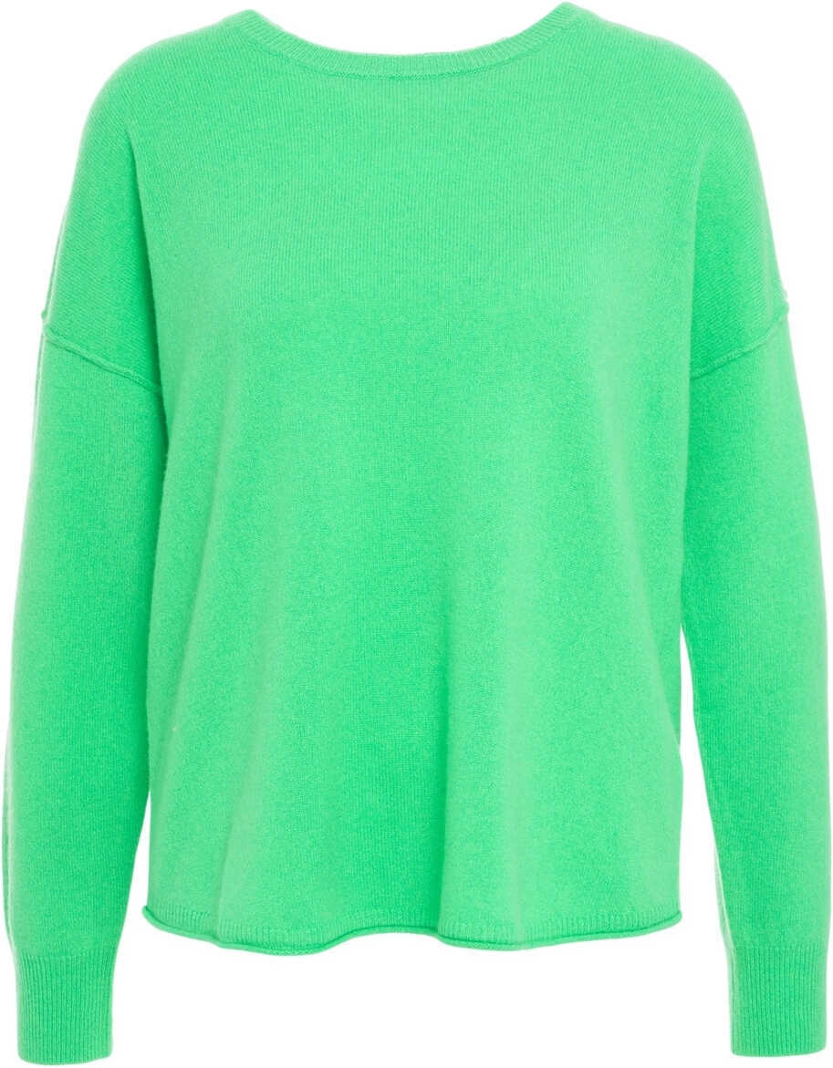 Pulovere CRUSH Cashmere sweater Hazey Chill Green Femei (BM 19030495) 2