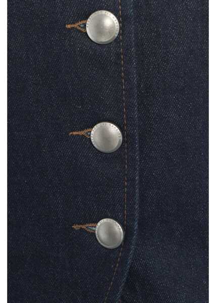 Veste 7 For All Mankind Denim vest Lady Vest Blue Femei (BM 19030501) 7