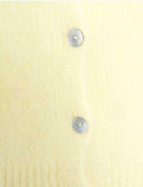 Cardigane American Dreams Alpaca blend cardigan Susan Yellow Femei (BM 19030507) 4