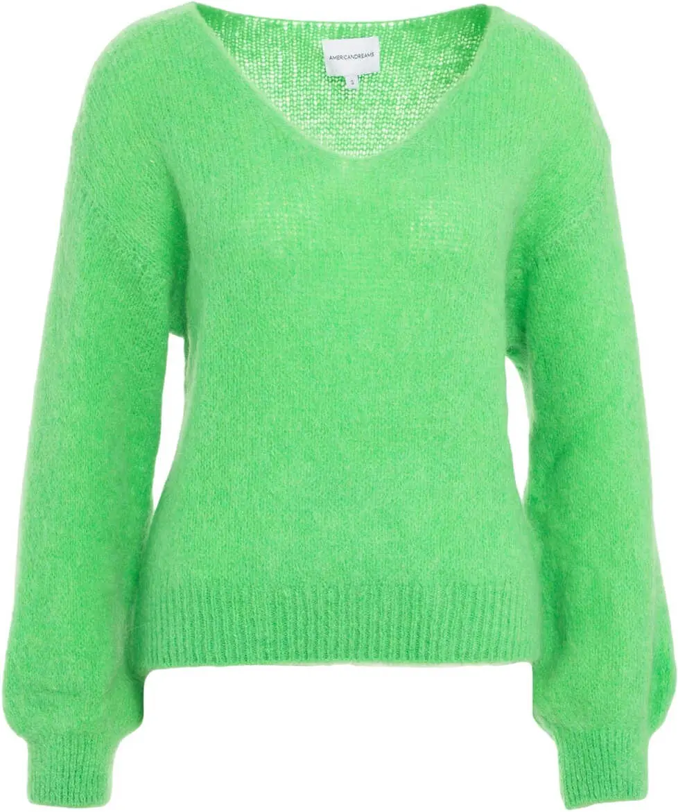 Pulovere American Dreams Alpaca sweater Milana Green Femei (BM 19030519) 2