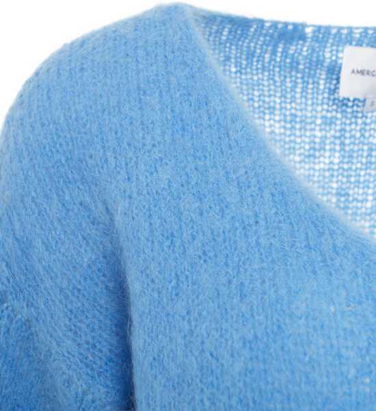 Pulovere American Dreams Alpaca sweater Milana Blue Femei (BM 19030519) 5