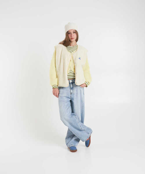 Cardigane American Dreams Mohair cardigan Cornelia Yellow Femei (BM 19030528) 3