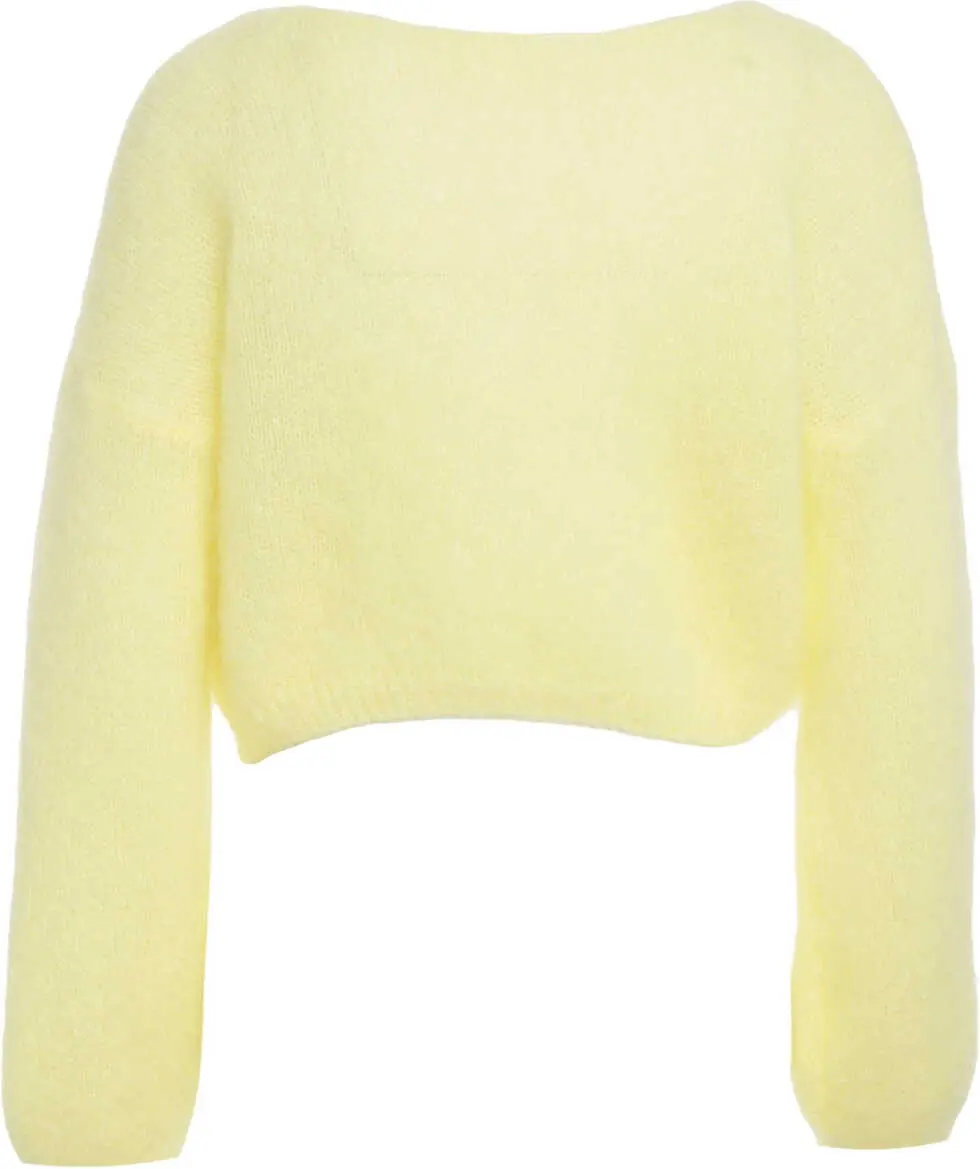 Cardigane American Dreams Mohair cardigan Cornelia Yellow Femei (BM 19030528) 5