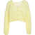 American Dreams Mohair cardigan 'Cornelia' Yellow