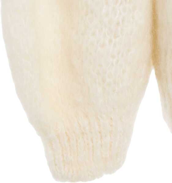 Pulovere American Dreams Oversize knit sweater Pepper White Femei (BM 19030537) 6