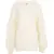 American Dreams Oversize knit sweater 'Pepper' White