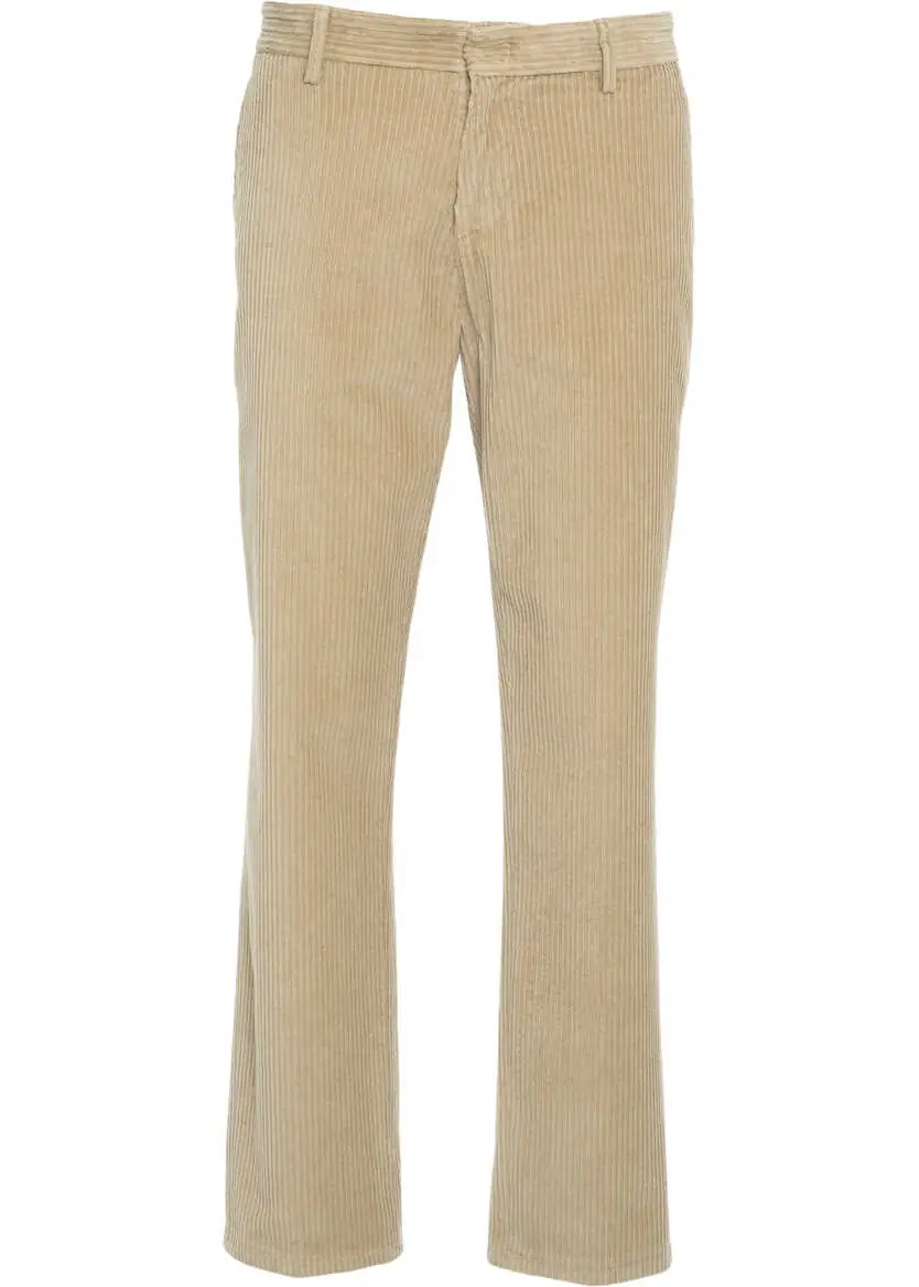 Pantaloni casual Dondup Corduroy pants Beige Barbati (BM 19030546) 2