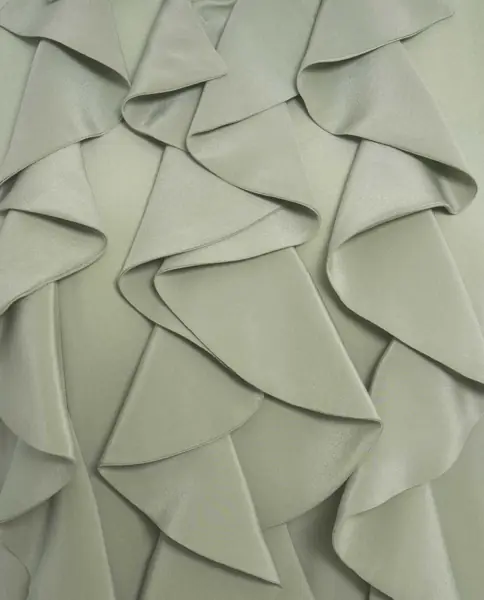 Bluze Himons Blouse with ruffle details Green Femei (BM 19030549) 5