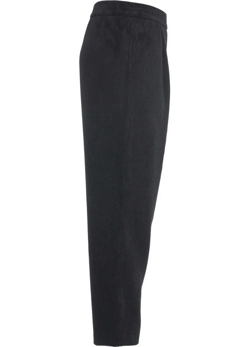 Pantaloni casual 8PM Pants Silvia Black Femei (BM 19030558) 3
