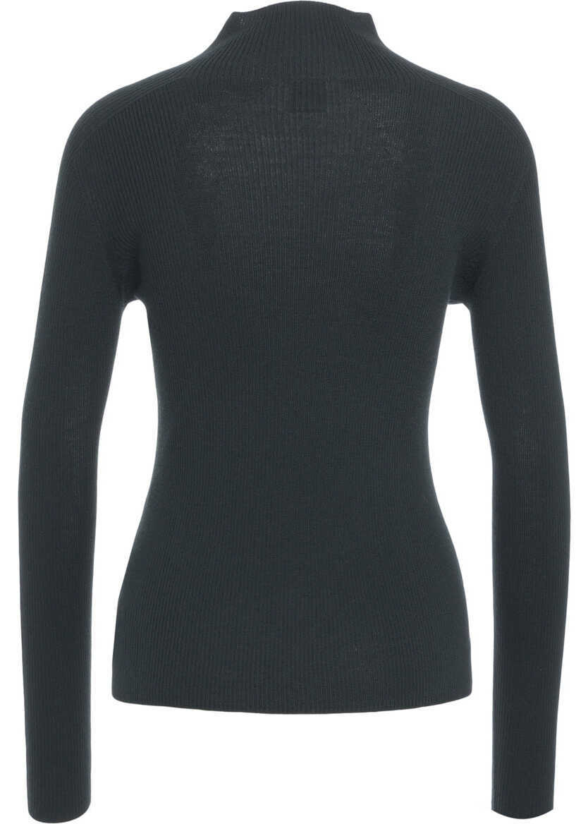Pulovere AlphaTauri Wool knit sweater Black Femei (BM 19030570) 3