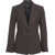 Kaos Blazer with glitter finish Brown