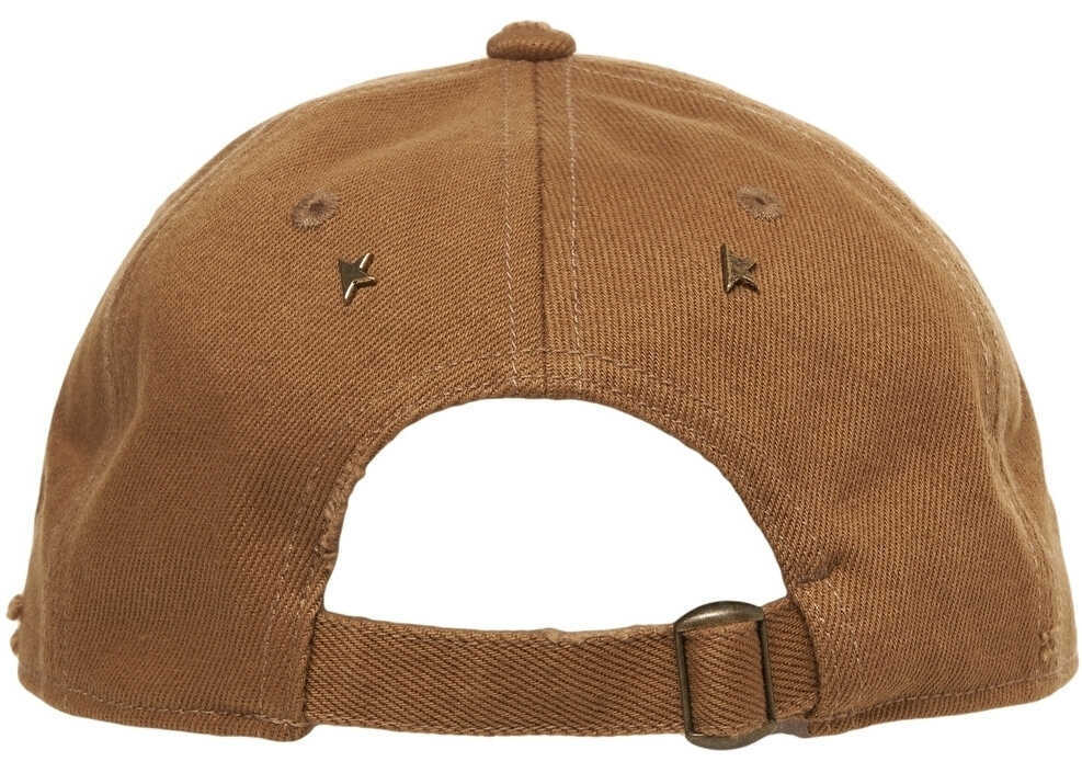 Sepci Golden Goose Baseball cap with logo embroidery Beige Barbati (BM 19030576) 4