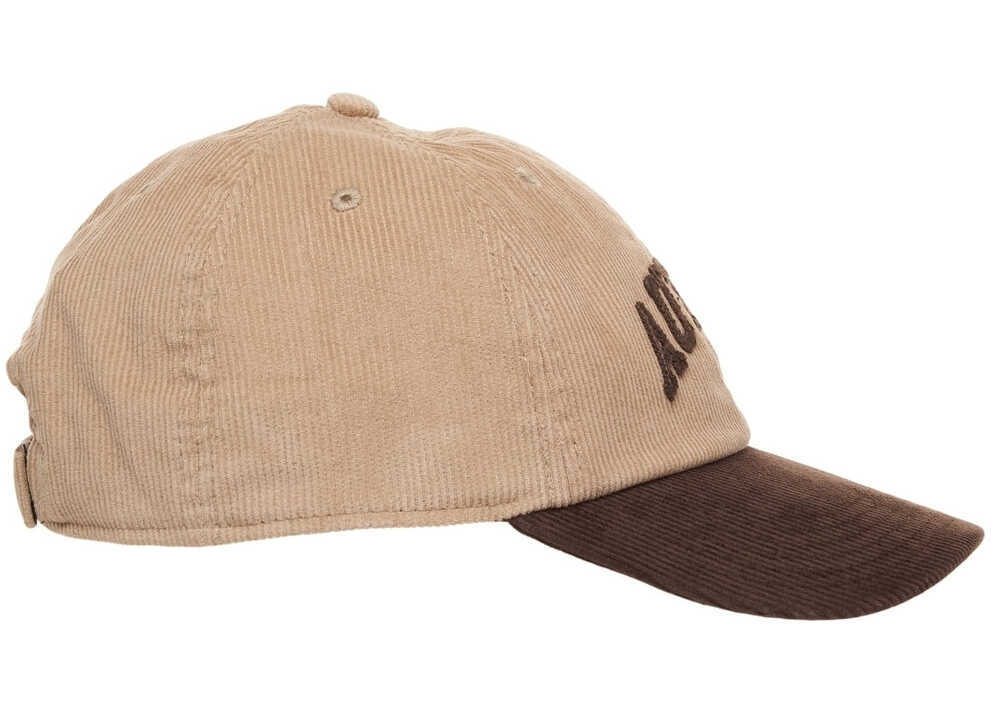 Sepci AUTRY Corduroy baseball cap with logo Brown Barbati (BM 19030582) 3