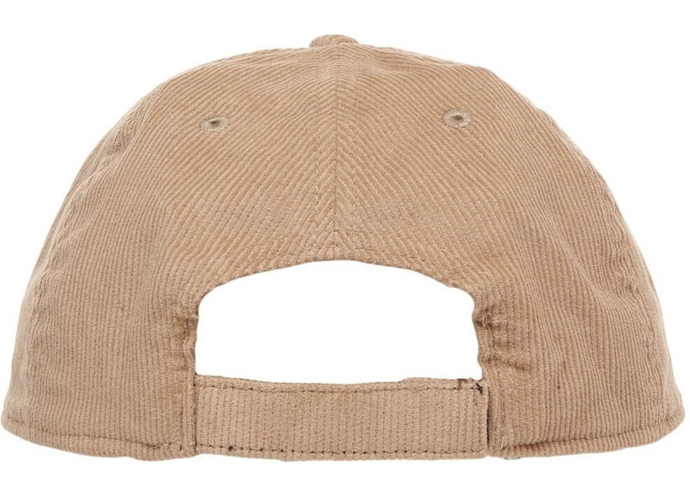 Sepci AUTRY Corduroy baseball cap with logo Brown Barbati (BM 19030582) 4