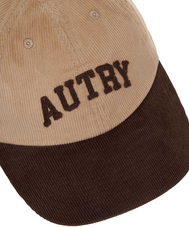 Sepci AUTRY Corduroy baseball cap with logo Brown Barbati (BM 19030582) 5
