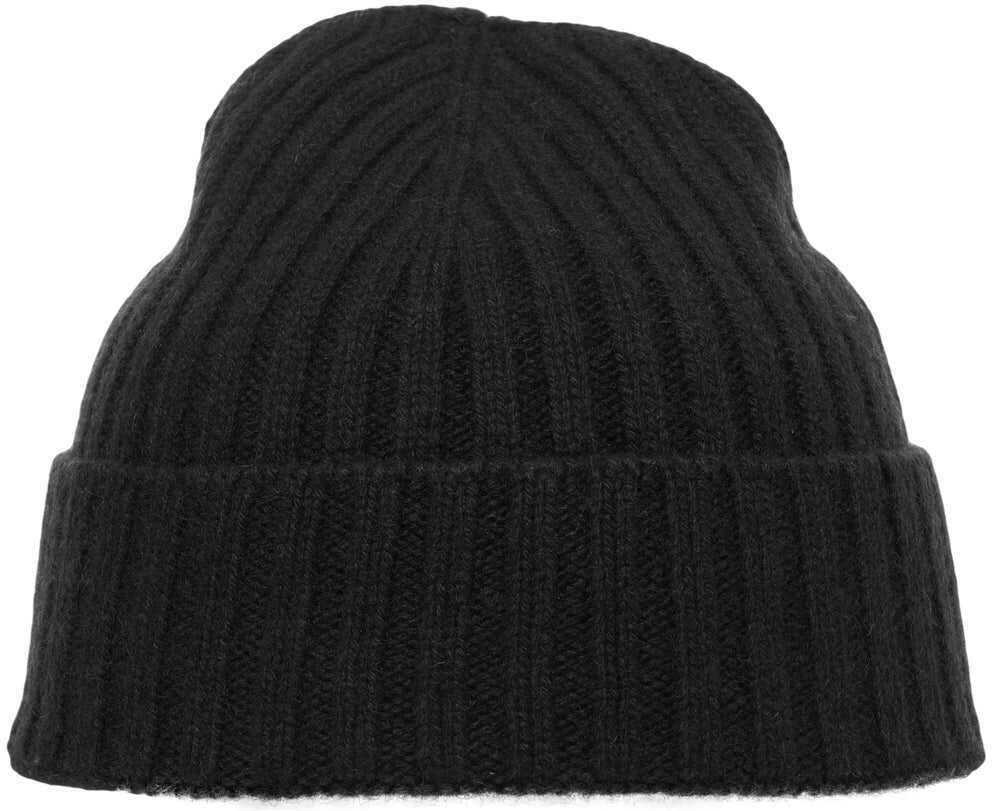 Caciuli Daniele Fiesoli Cashmere hat Black Barbati (BM 19030591) 2