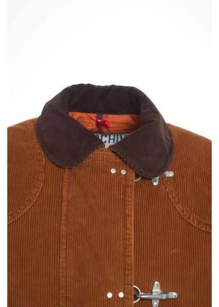 Jachete Fay Corduroy jacket 4 Ganci Orange Barbati (BM 19030606) 5