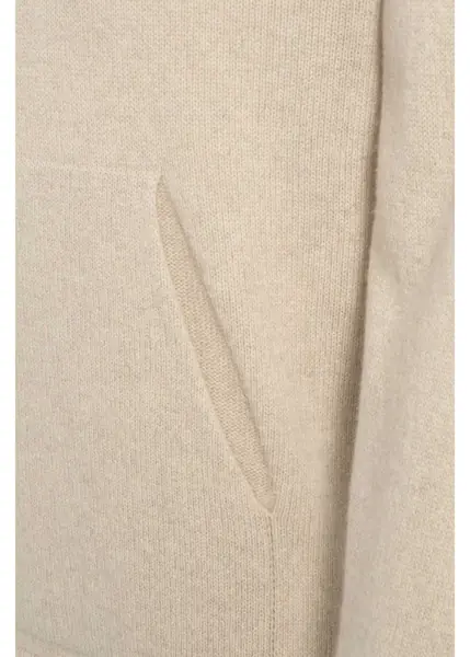 Bluze de trening Daniele Fiesoli Cashmere knit hoodie Beige Barbati (BM 19030615) 5