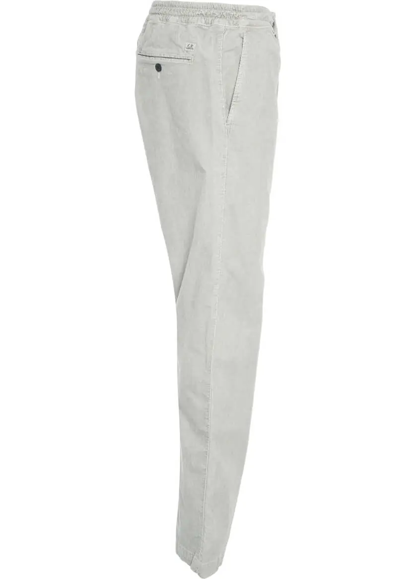 Pantaloni casual C.P. Company Cargo pants with logo Grey Barbati (BM 19030618) 3