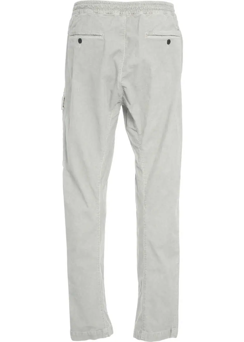 Pantaloni casual C.P. Company Cargo pants with logo Grey Barbati (BM 19030618) 4