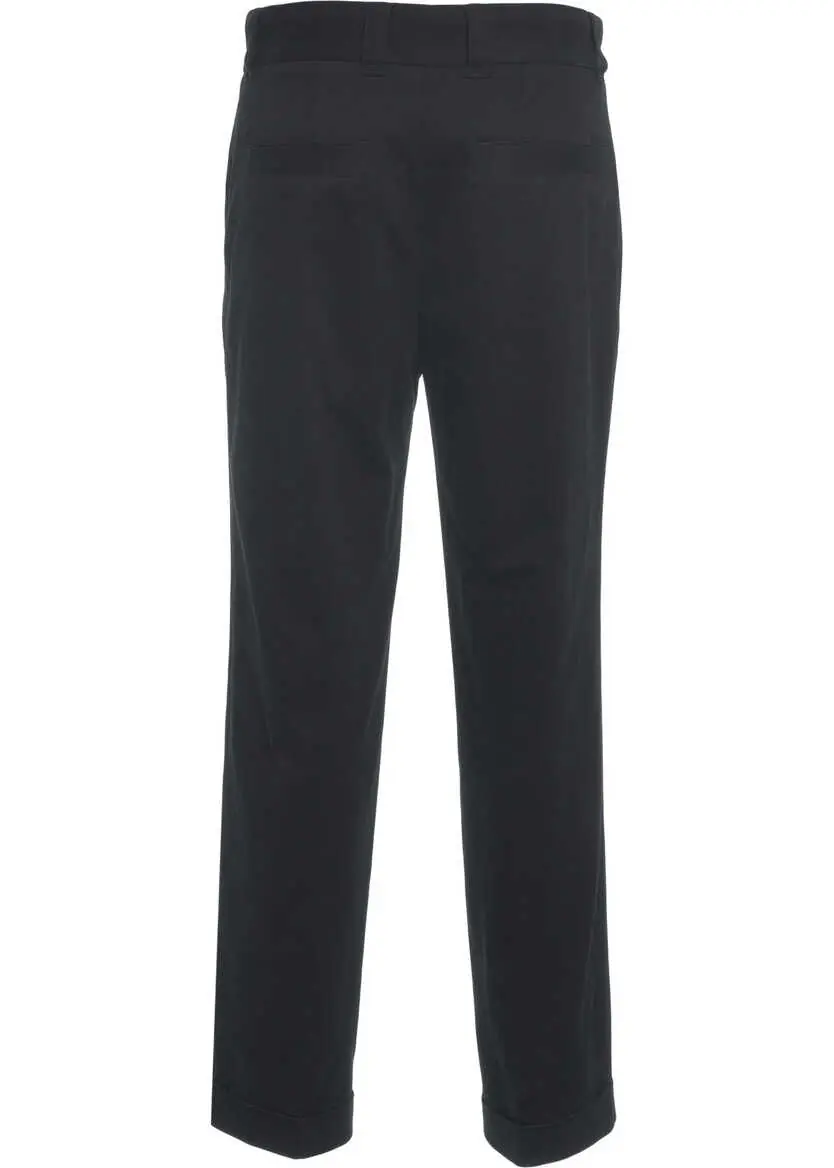 Pantaloni casual Paolo Pecora Chino trousers Black Barbati (BM 19030642) 4