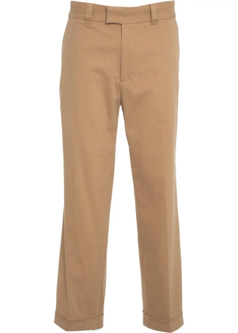 Pantaloni casual Paolo Pecora Chino trousers Brown Barbati (BM 19030642) 2