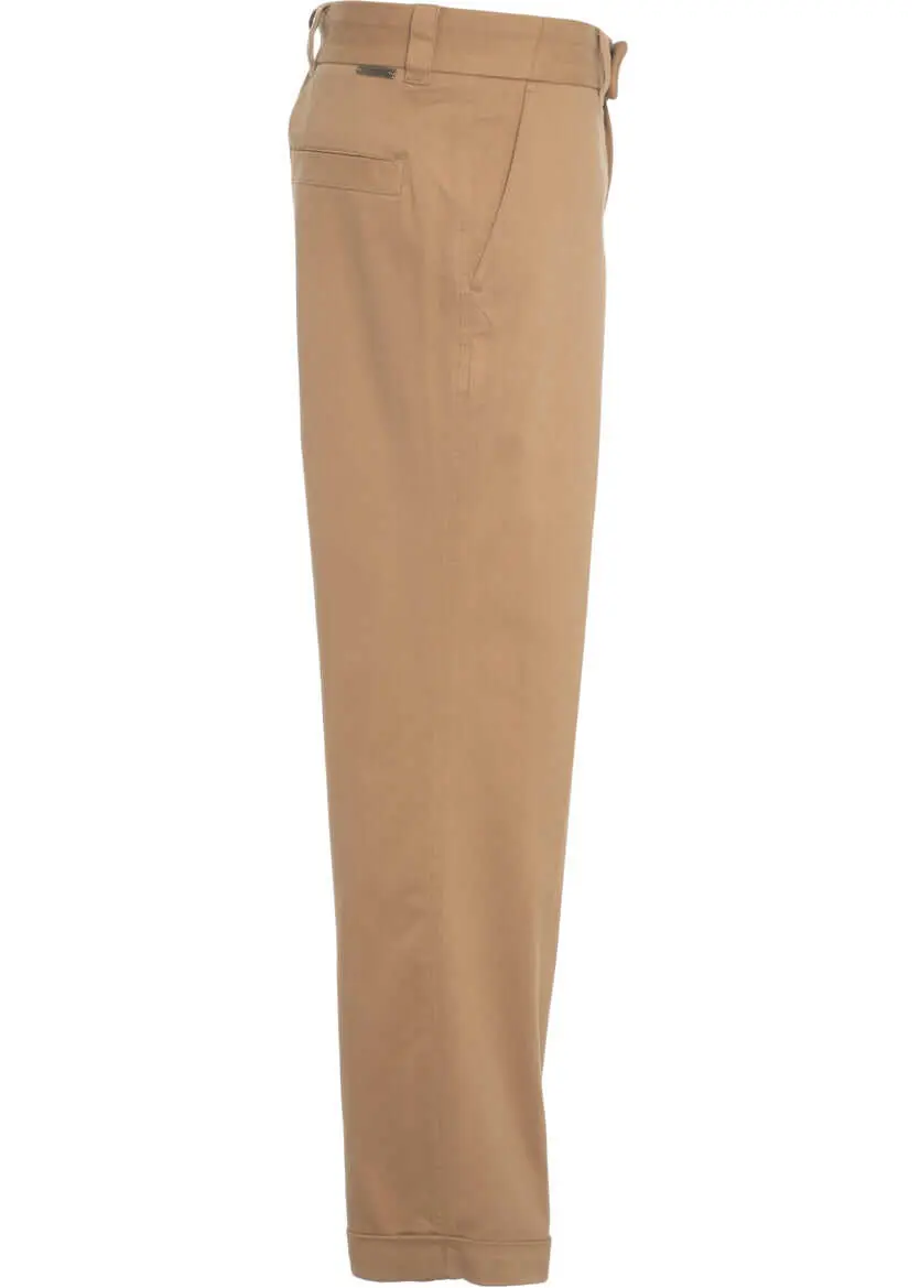 Pantaloni casual Paolo Pecora Chino trousers Brown Barbati (BM 19030642) 3