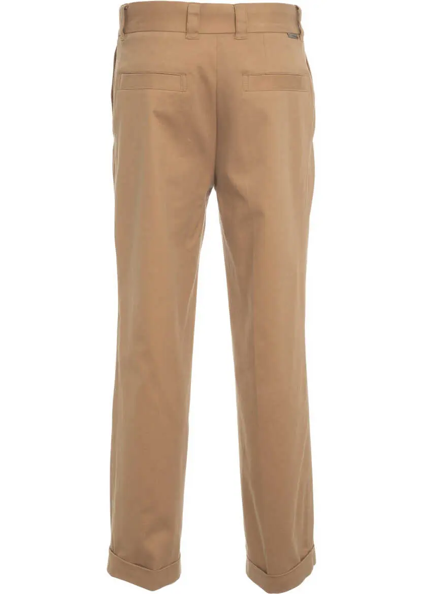 Pantaloni casual Paolo Pecora Chino trousers Brown Barbati (BM 19030642) 4