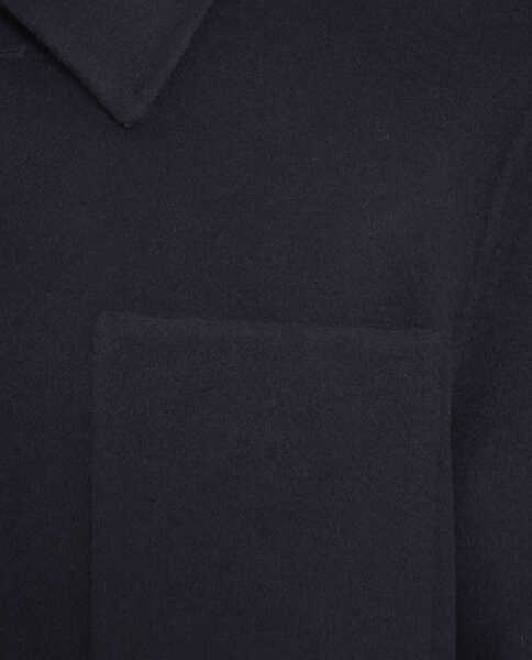 Jachete AMARANTO Wool blend overshirt Blue Barbati (BM 19030657) 5