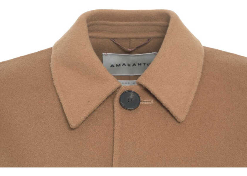 Jachete AMARANTO Wool blend overshirt Brown Barbati (BM 19030657) 5