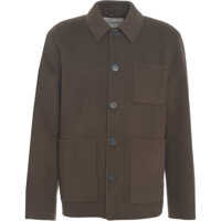 Jachete Wool blend overshirt Barbati