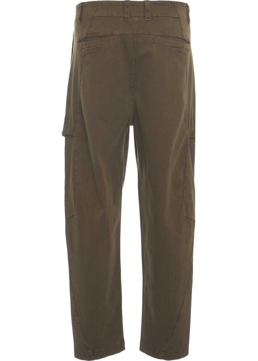 Pantaloni casual Transit Cargo pants Brown Barbati (BM 19030660) 5