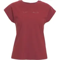 Tricouri T-shirt with logo embossing Femei