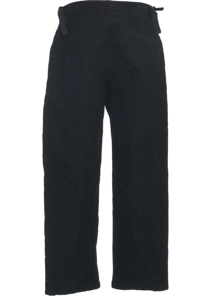 Pantaloni casual Stone Island Cargo pants with logo Blue Barbati (BM 19030681) 4