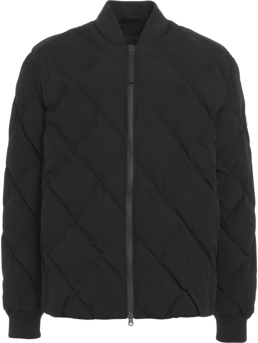 Jachete AlphaTauri Quilted bomber Black Barbati (BM 19030690) 2