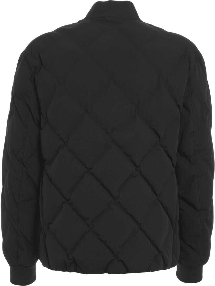 Jachete AlphaTauri Quilted bomber Black Barbati (BM 19030690) 3