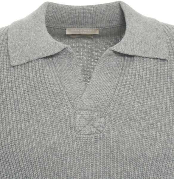 Pulovere Daniele Fiesoli Cashmere knit sweater Grey Barbati (BM 19030693) 4